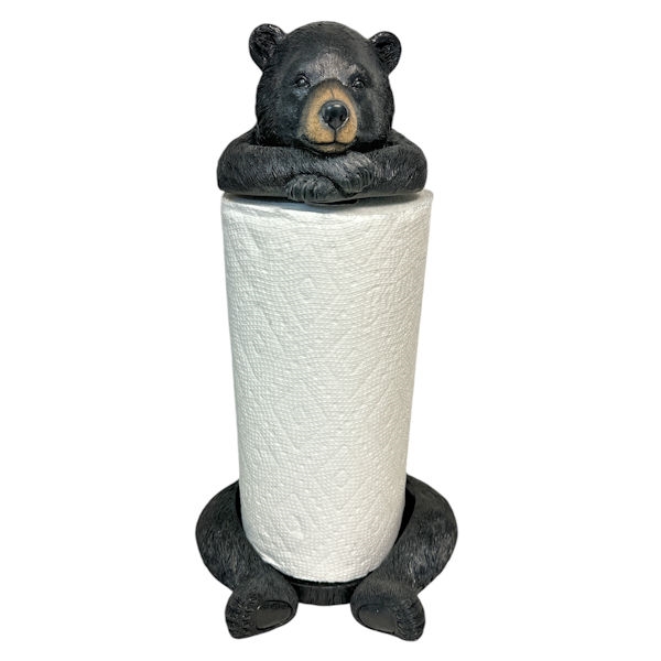 Picture of De Leon Collections 14072 Bear Paper Towel Holder
