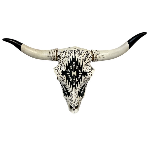14086 CARVED SKULL Dcor