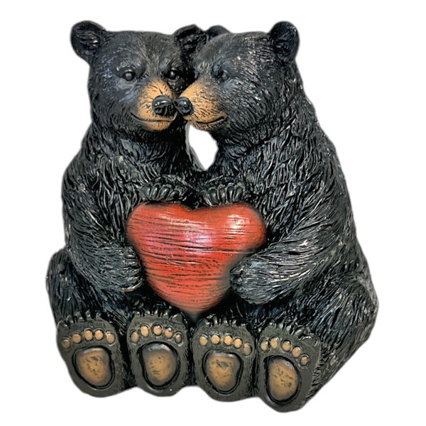 14088 TWO BEARS HEART Dcor