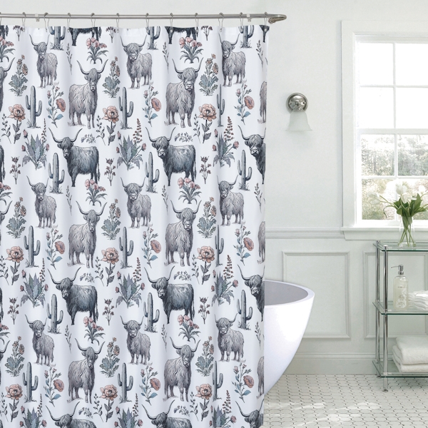 63911 Highlands Garden Shower Curtain