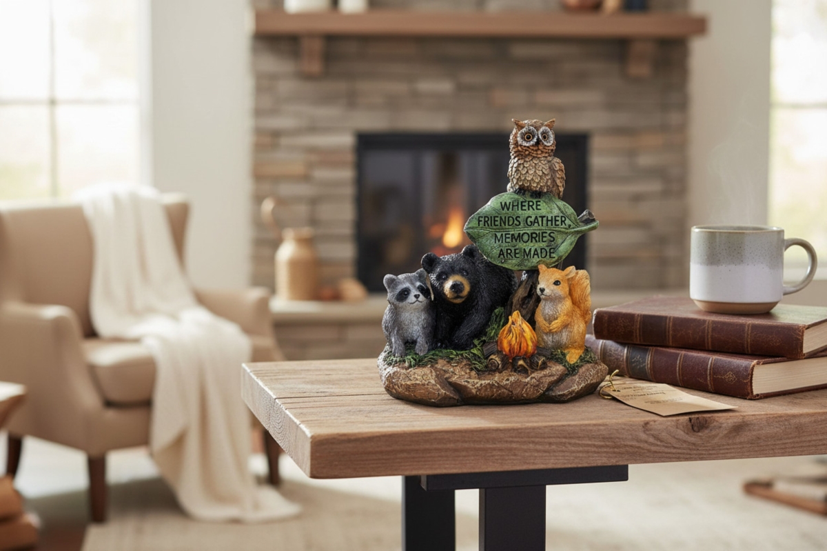 15777  Forest Friends Gathering Figurine