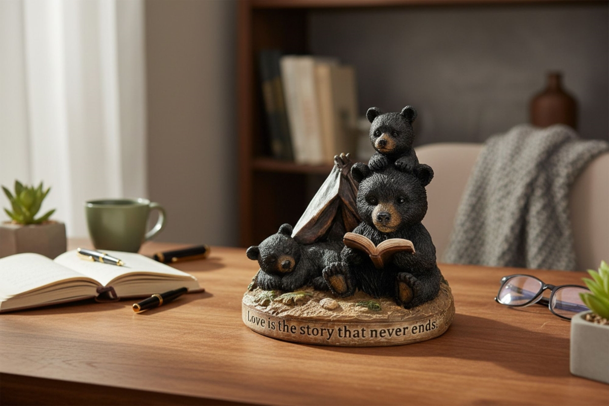 15791 BEDTIME STORY BEAR Figurine..