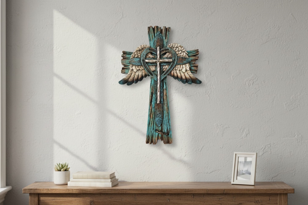18011 Dlc Cross Wings Horseshoe