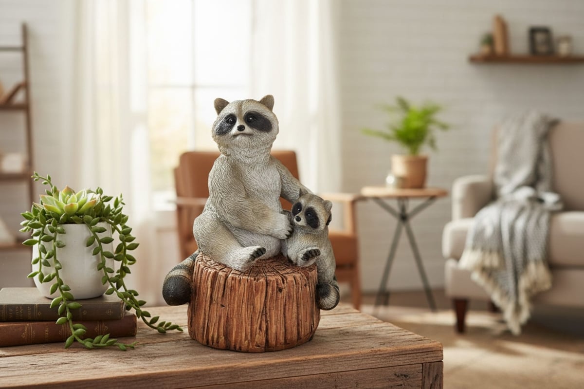18019 Dlc Raccoon And Kit