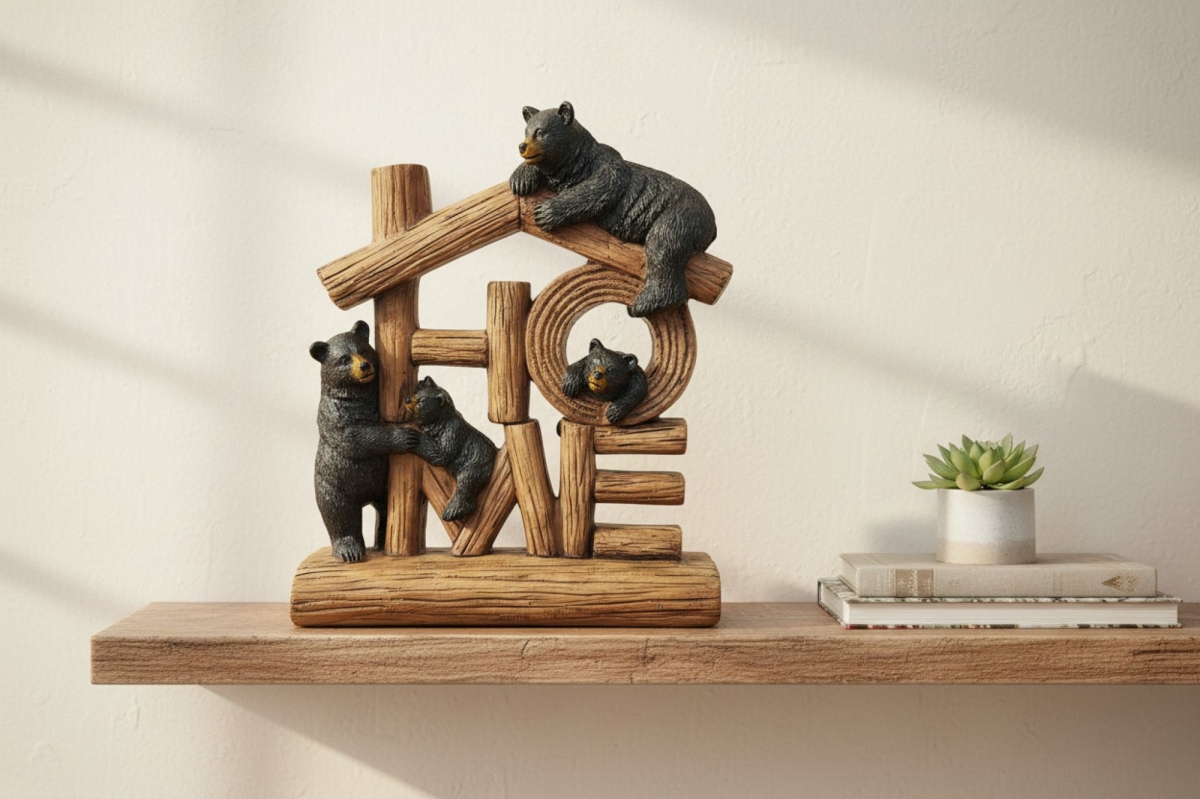 18035 D L C Bears Home Accent