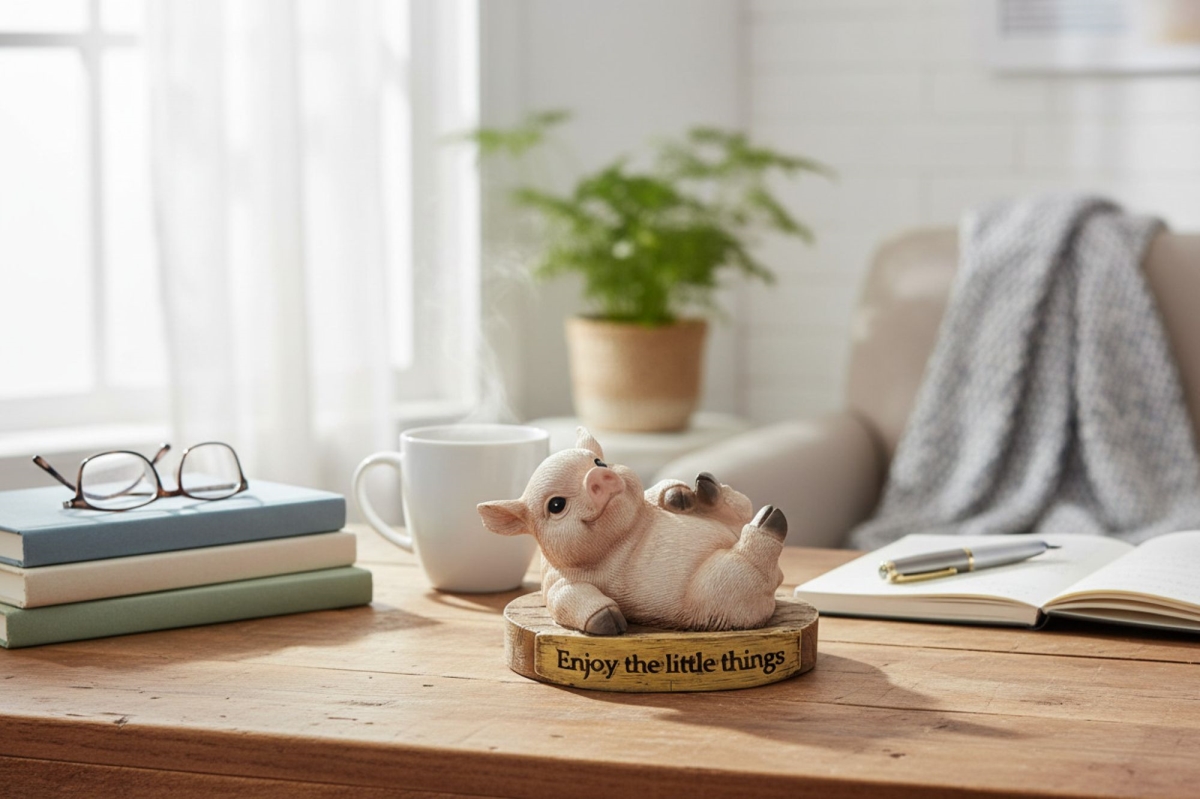 15831 D L C Take It Easy Ranch Little Joy Piglet