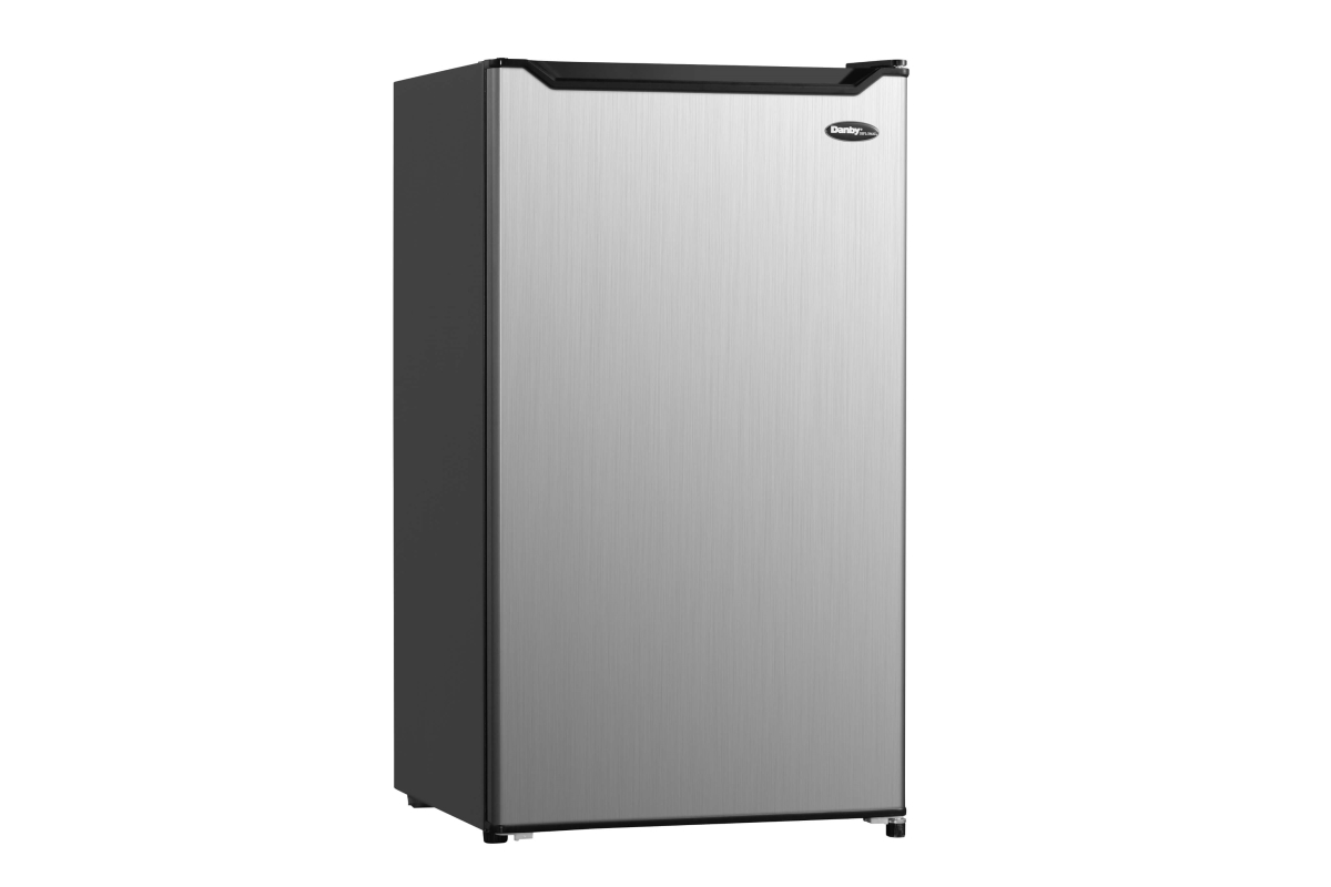 Picture of Danby DCR044B1SLM 4.4 cu. ft. Compact Refrigerator with Stainless Door, Black