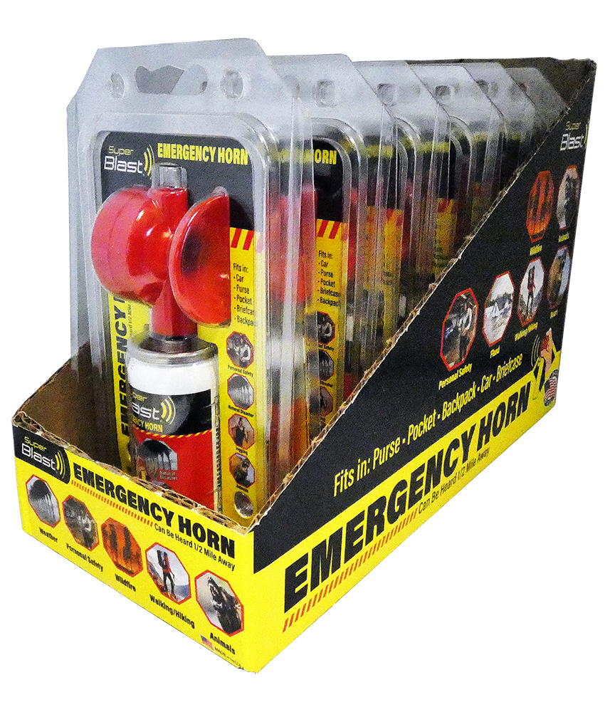 1.4 oz Super Blast Emergency Horn - Pack of 6