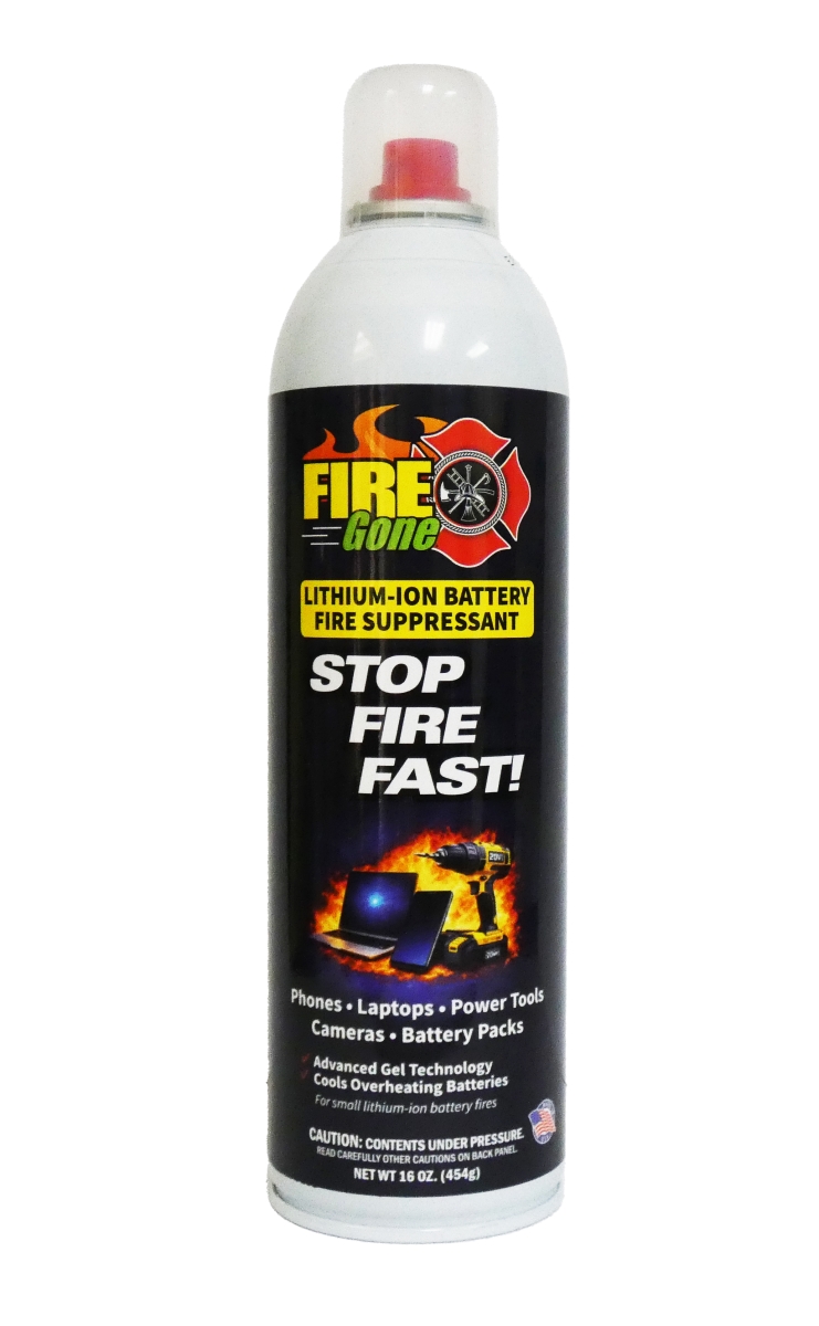 FGLFS-7114 Fire Gone Lithium-Ion Fire Suppressant