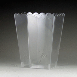 Picture of Crystalware 82342 8 in. Scalloped Candy Container