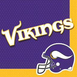 Picture of Amscan 79401 Minnesota Vikings - Lunch Napkin