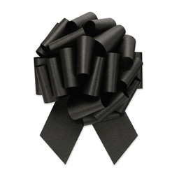 Picture of Berwick Offray 20717 4 in. Pull Gift Bow&#44; Black