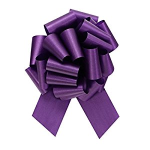 Picture of Berwick Offray 20734 4 in. Pull Gift Bow&#44; Purple