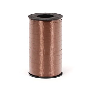 Picture of Berwick Offray 20246 0.37 x 250 Yard Splendorette Super Curl, Chocolate