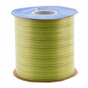 Picture of Berwick Offray 88553 4 in. x 50 Yard TTru-Life Leaves Craft Ribbon Spool Vert Chartreuse