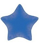 Picture of Anagram 41115 9 in. Blue Star Flat Foil Balloon