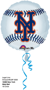 Picture of Anagram 44316 18 in. Ny Mets Flat Foil Balloon 