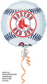 Picture of Anagram 44325 18 in. Boston Red Sox Foil Flat Balloon 