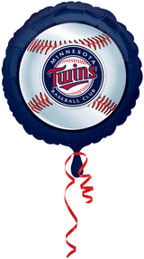 Picture of Anagram 44336 18 in. Minnesota Twins Foil Flat Balloon 