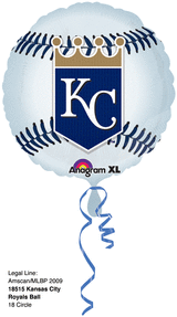 Picture of Anagram 44346 18 in. Kansas City Royals Foil Flat Balloon 