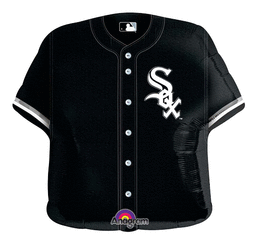 Picture of Anagram 44358 24 in. Chicago White Sox Jersey Flat Foil Balloon