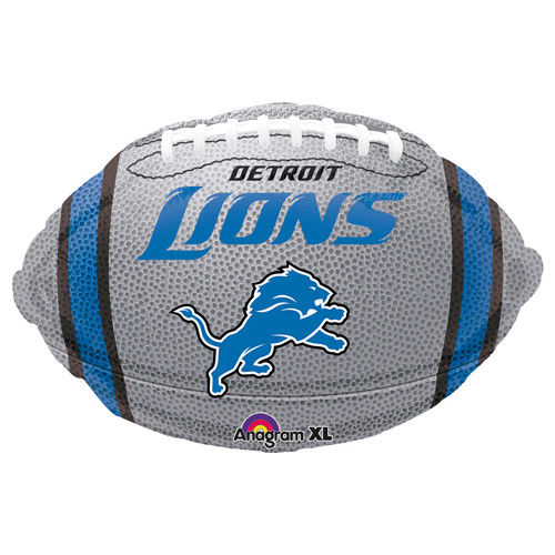 Picture of Anagram 74537 Detroit Lions Junior Shape Foil Balloon