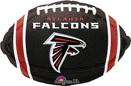 Picture of Anagram 74546 18 in. NFL Atlanta Falcons Football Junior Shape Foil Balloon