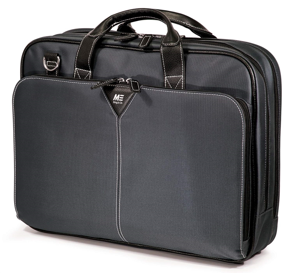 MEGBCP 16-17 in. Graphite Premium Laptop Briefcase, Graphite