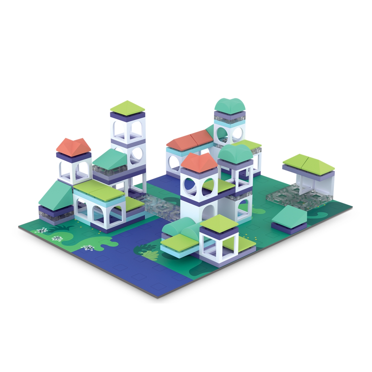 Picture of Arckit A202010 Greenscape Village Educational Learning Building Blocks Kit