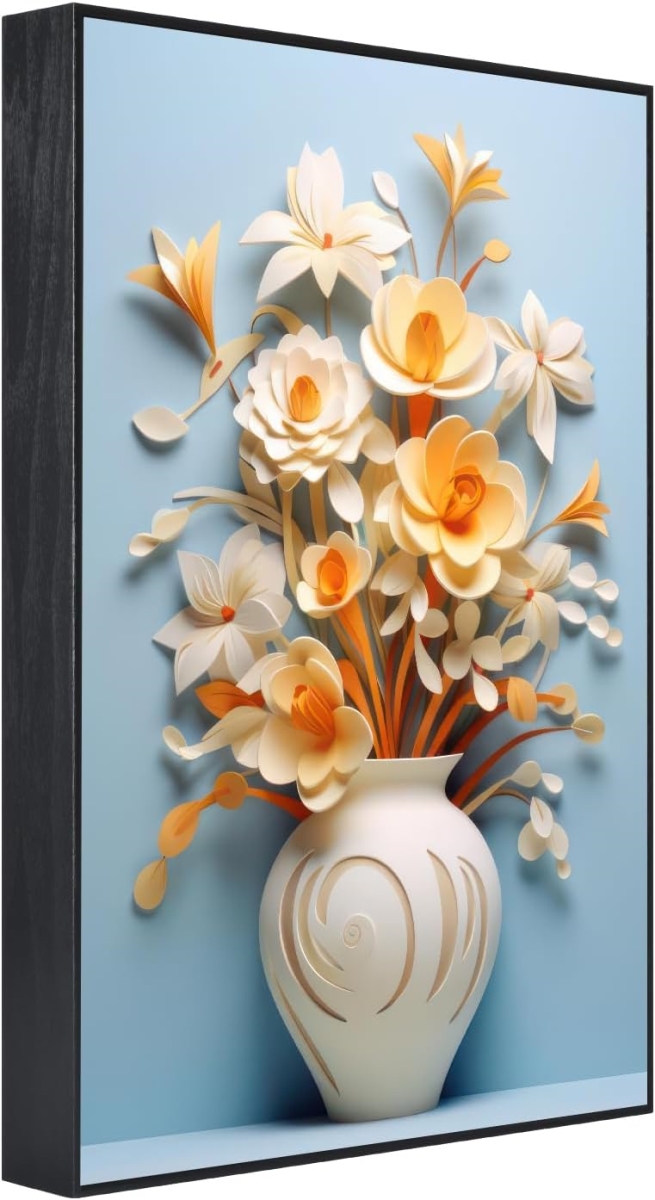 QY-BG002 D109890 Wall Art Wireless Bluetooth True Stereo Speaker Built in Battery
