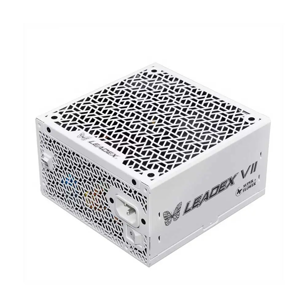 SF-1000F14XP WH Leadex VII Platinum Pro 1000W ATX 3.1 Power Supply, White