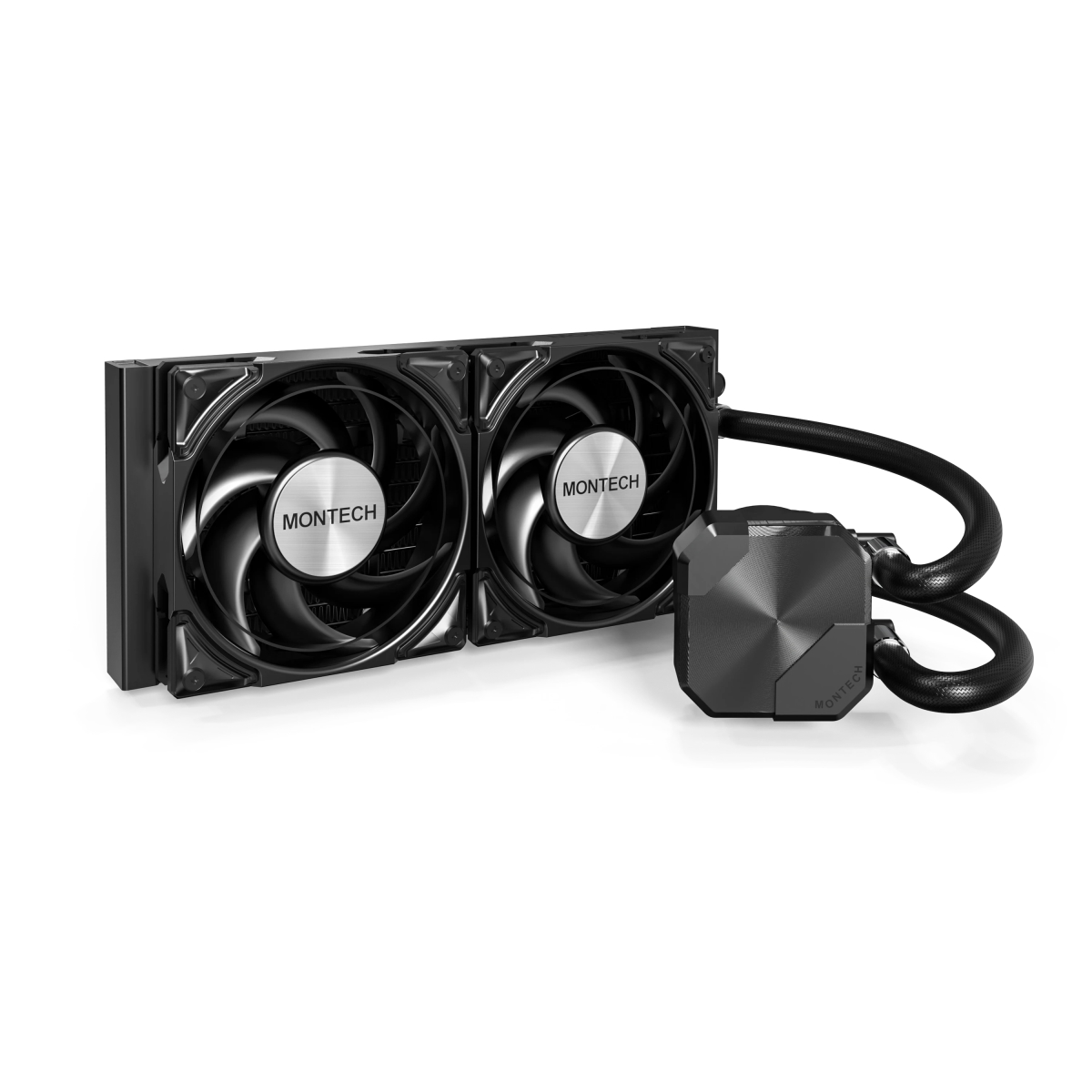 HYPERFLOW SILENT 240 BLACK HyperFlow Silent 240 3100RPM ARGB-free LGA115X - 1200 - 20XX - 1700 - 1851 - AM3 - AM4 - AM5 Cooling Fan, Black