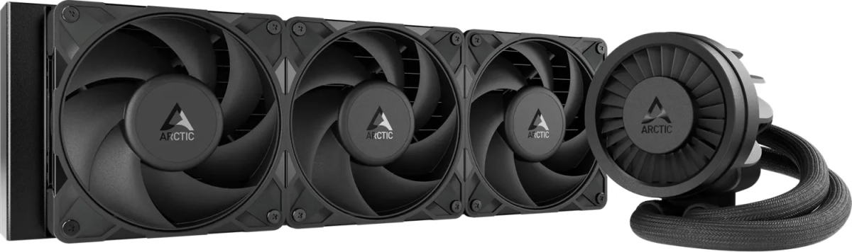 Picture of Arctic ACFRE00180A Multi Compatible All-in-One CPU Water Cooler Intel LGA1851&#44; LGA1700 AMD AM5&#44; AM4 III Pro 360 Liquid Freezer - Black