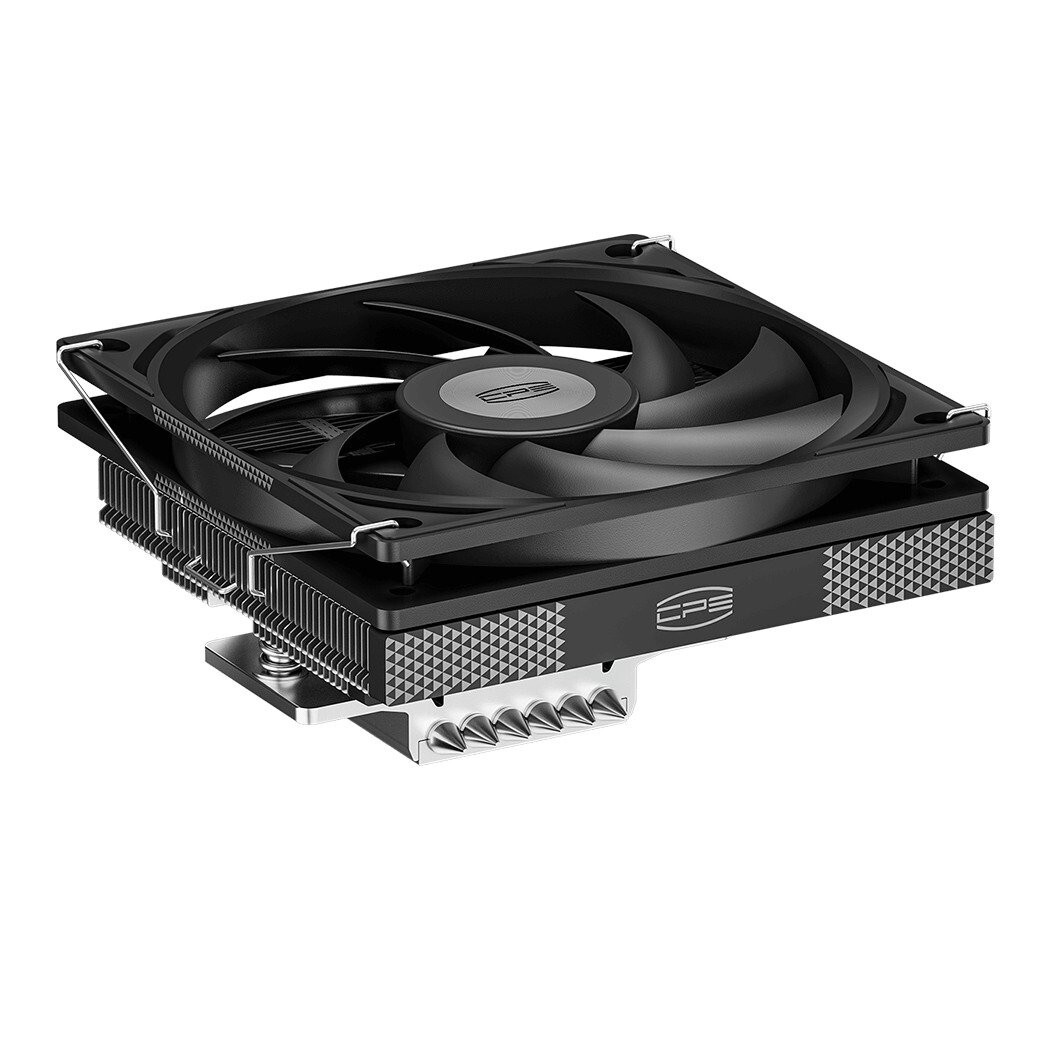 RC600 67.5 mm Height Low Profile Air Cooler - Black & Clear