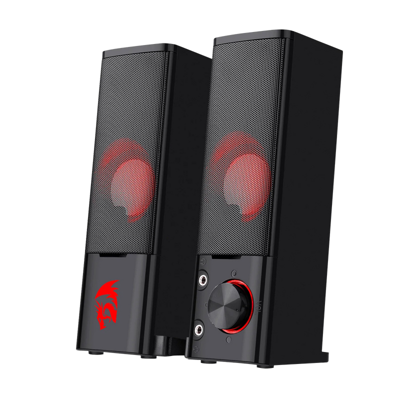 GS550 Orpheus PC Gaming Speakers, 2.0 Channel Stereo Desktop Computer Sound Bar with Compact Maneuverable Size