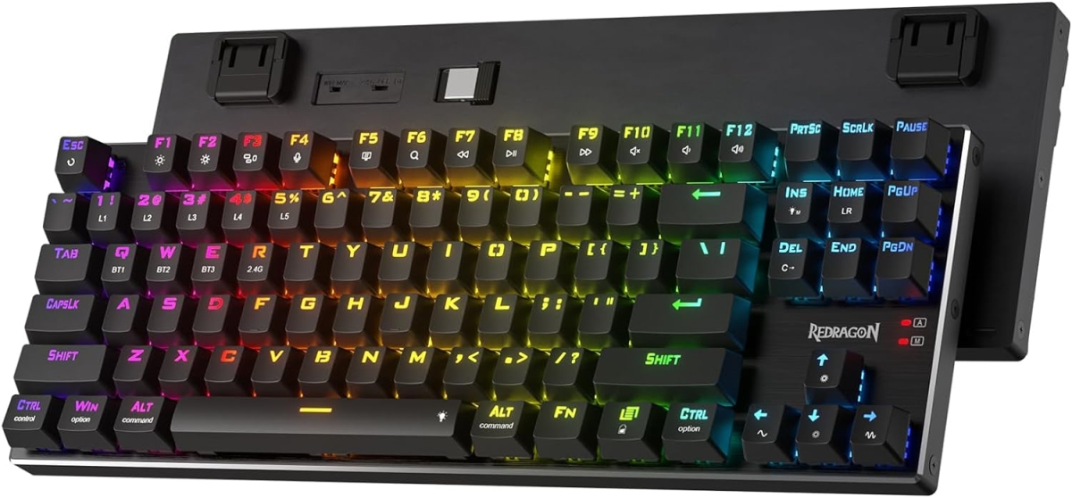RED-K556PRO-R33BK K556 Pro Gaming Keyboard, Black