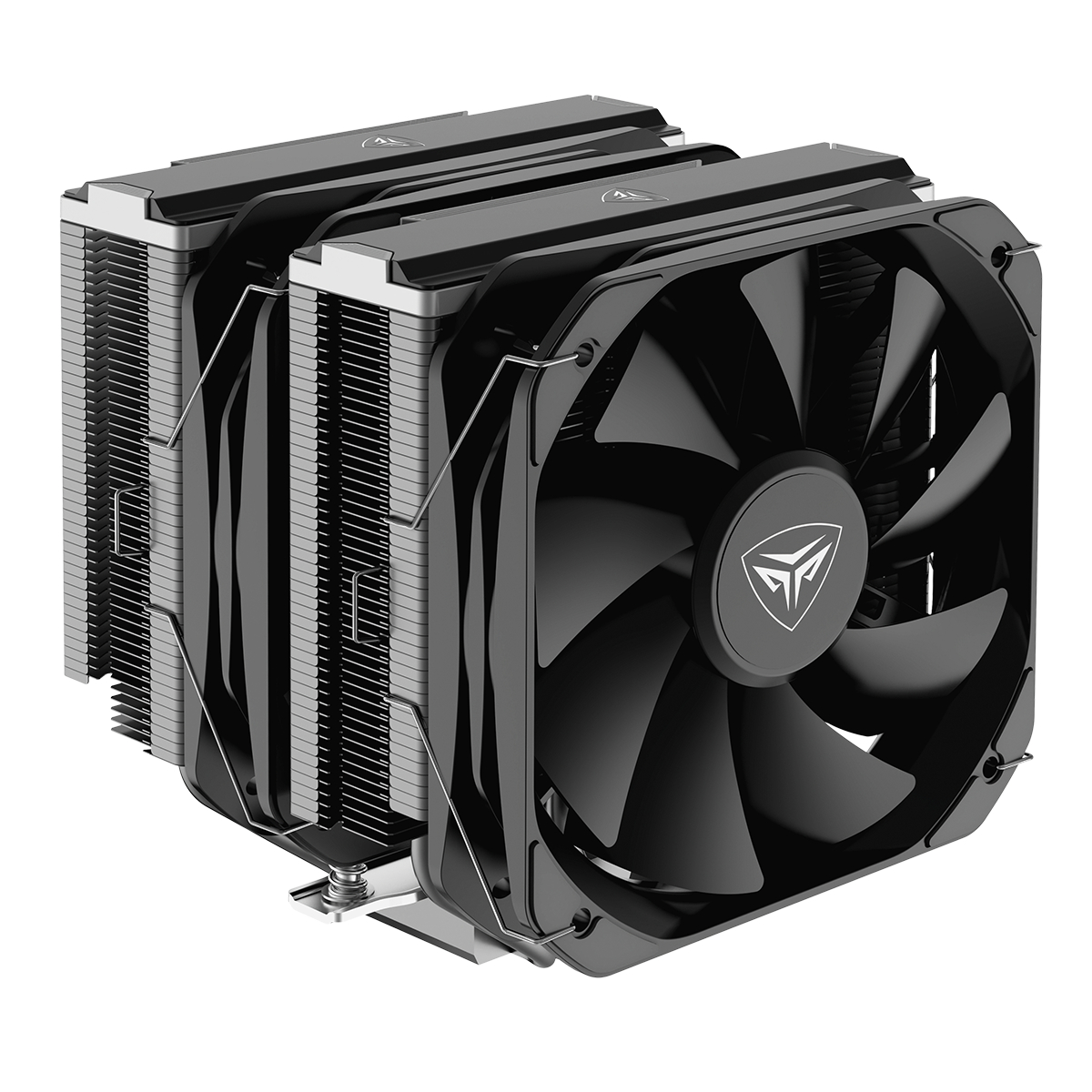 G6BK High Performance CPU Cooler - Aluminum - 130 mm - Luxury Black