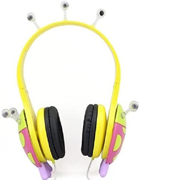 DE802-Y Wired 3.5 mm On-Ear Children Headphone