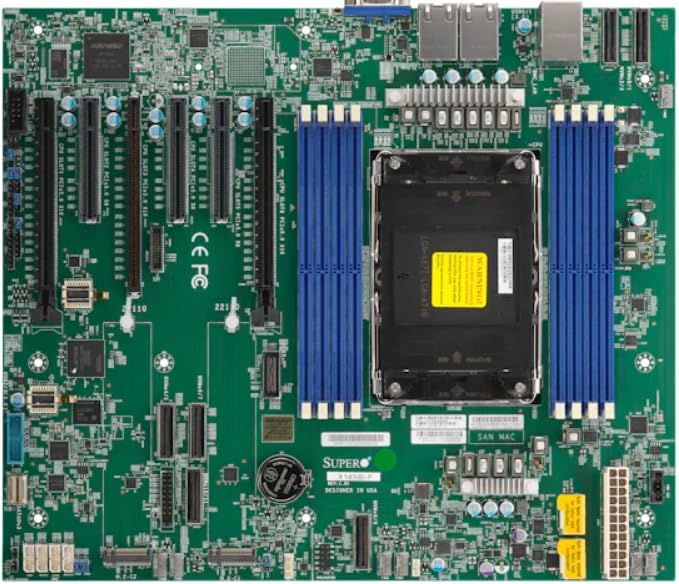 Server Motherboard, Intel Xeon 6700-series processors with E-cores, Single Socket Supported, CPU TDP supports Up to 350W TDP