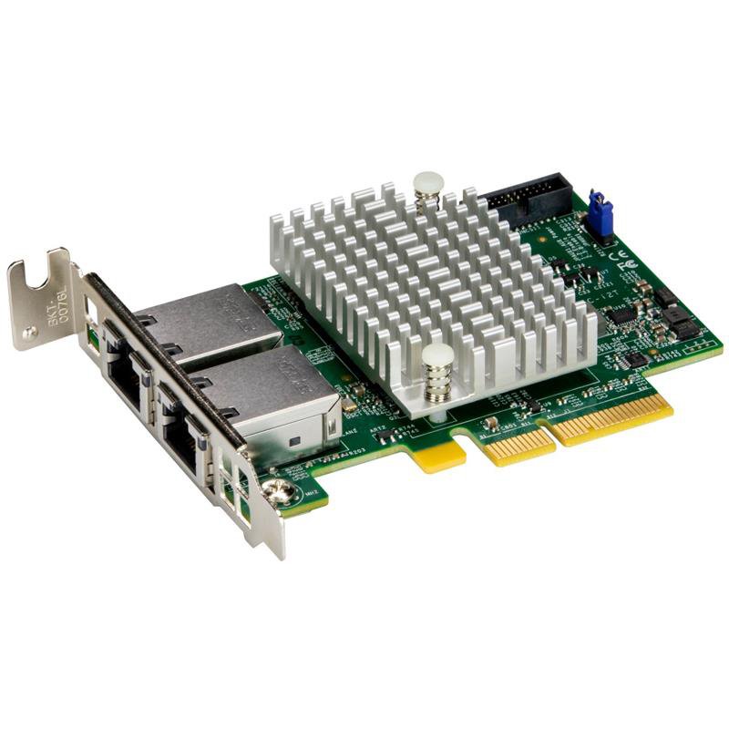 AOC-STGC-I2T-O Dual-port Adapter Card - PCIe 3.0 x 8