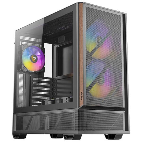 P30 ARGB Mid-Tower ATX PC Case with 5 PWM ARGB Fans, Mesh Front, USB-C 3.2 Gen 2