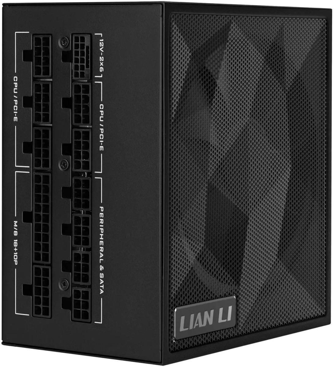 Lian-Li SX0850P.B 850W Full Modular ATX Form Factor Power Supply with 12V-2x6 Cable - ATX 3.1 & PCIE 5.1 Compliant, Black