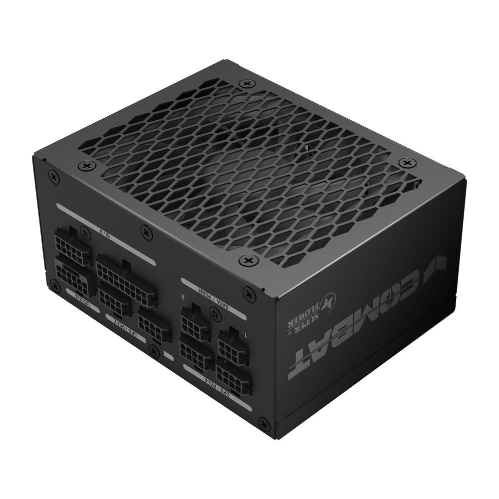 SF-850C92SFP Combat FP 850W 80 Plus Platinum SFX Power Supply - Full Modular - ATX 3.1&PCIe 5.1 with 12V-2x6 - Black