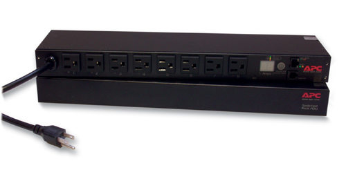 Picture of Apc AP7900B Rack PDU Switched 1U, 15A 100 & 120V Switched Rack Power Distribution Unit