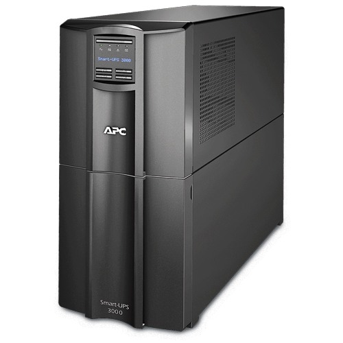 Picture of APC SMT3000C 2700 watt Smart-UPS 10-Outlet 2880VA 120V LCD UPS System with SmartConnect