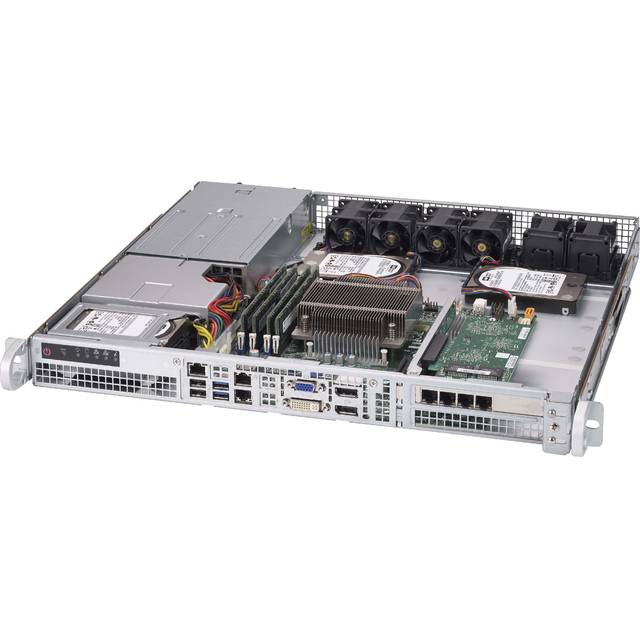 Picture of Supermicro CSE-515-R407 400W 1U Rackmount Server Chassis