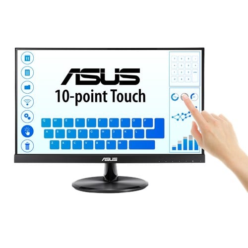 Picture of Asus VT229H 21.5 in. Widescreen USB Touchscreen LED LCD Monitor with Speakers - Black