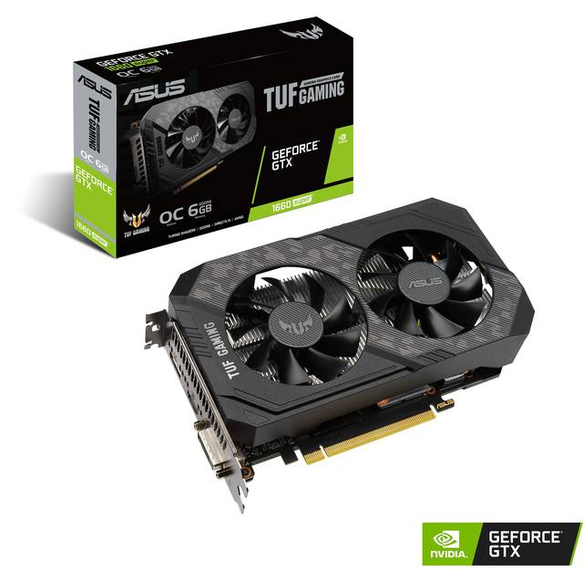 Picture of Asus TUF-GTX1660S-O6G-GAMING Nvidia Geforce Tuf Gaming Displayport Pci-Express Video Card