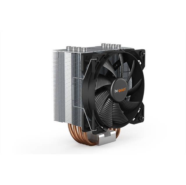 Picture of Be Quiet BK006 Pure Rock 2&#44; 150W TDP & CPU Cooler with Brushed Aluminum HDT Technology