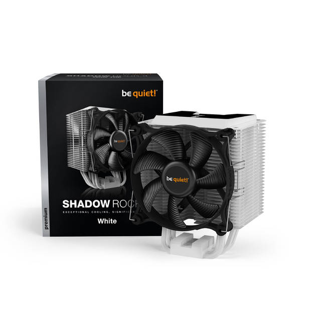 Picture of Be Quiet BK005 Shadow Rock 3 White 190W TDP CPU Fan